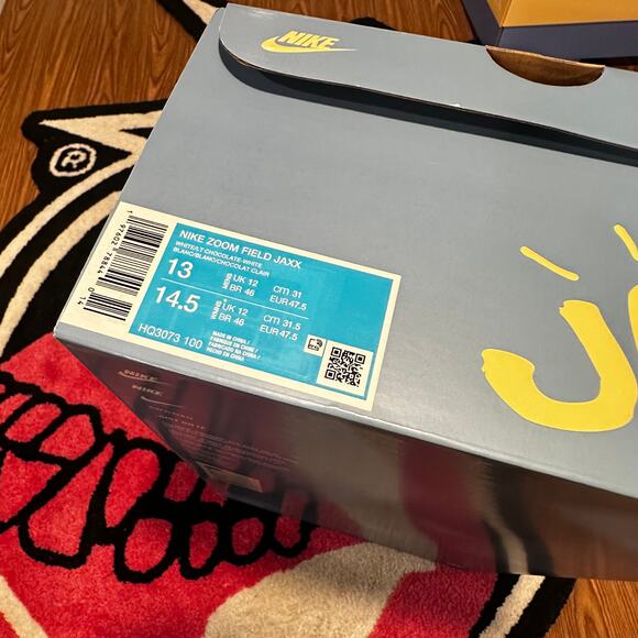 Nike Zoom Field Jaxx Travis Scott Light Chocolate –Size 13 - Picture 10 of 10